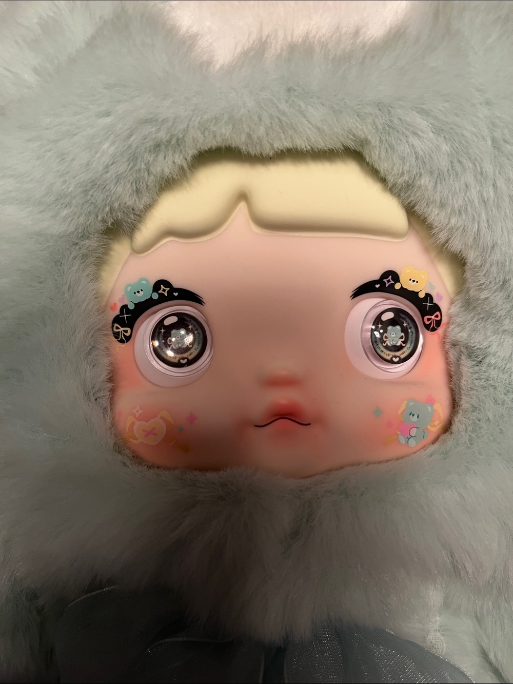 Hi Toy x Nommi 400% Good Night Bear Series Interactive Plush 13”- Star - Picture 13 of 16